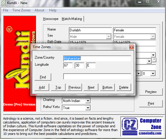 Kundli software for pc